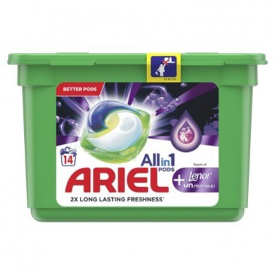 Ariel Allin1 pods+ lenor wascapsules