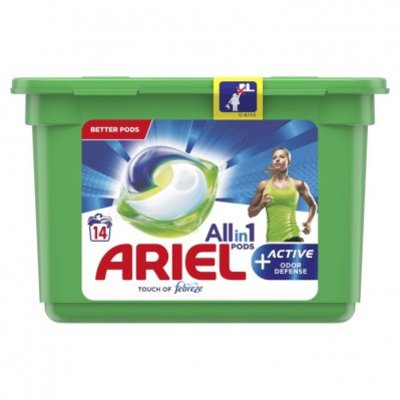Ariel Allin1 pods+ active wasmiddelcapsules
