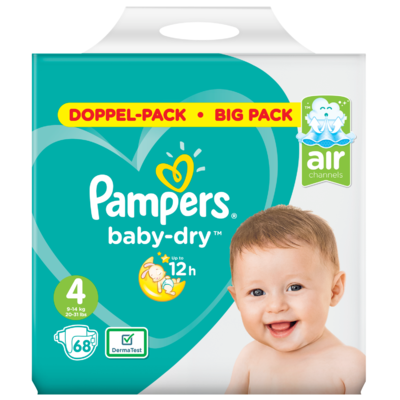 Pampers Baby dry maxi maat 4 bigpack