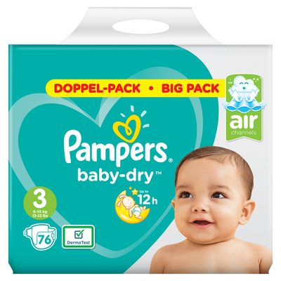 Pampers Baby dry midi maat 3 bigpack