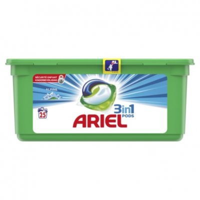 Ariel 3in1 pods alpine wasmiddelcapsules