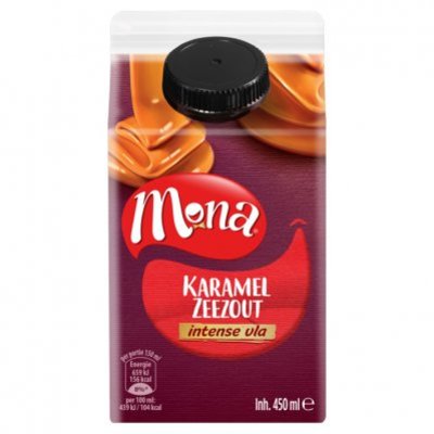 Mona Intens vla karamel zeezout