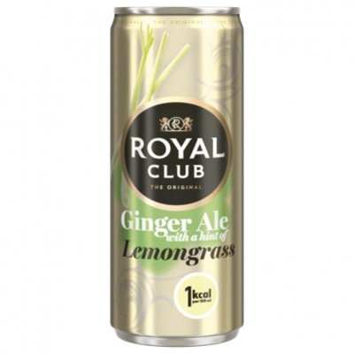 Royal Club Ginger ale lemongrass