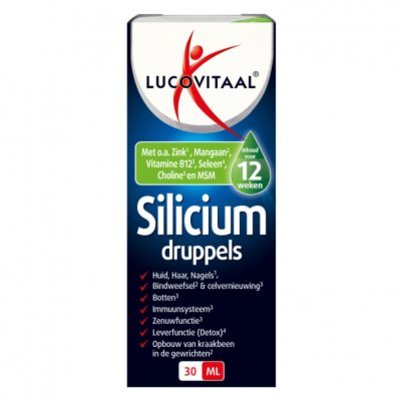 Lucovitaal Silicium druppels