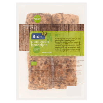 Bio+ Pompoenbroodjes