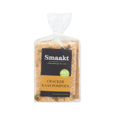 Smaakt Biologisch Cracker Kaas Pompoen