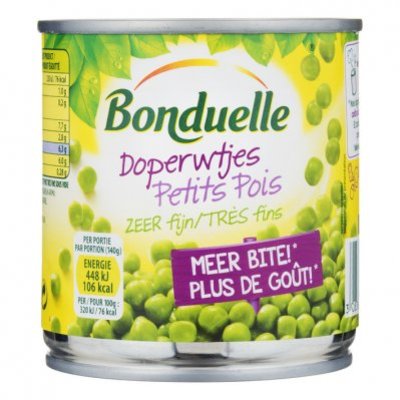 Bonduelle Doperwtjes zeer fijn