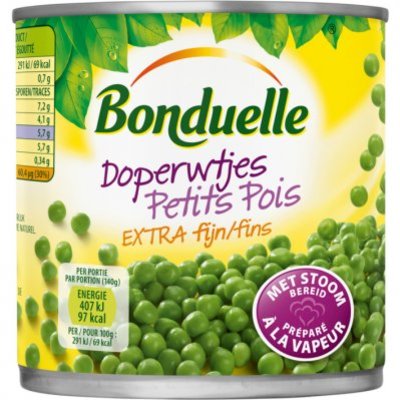 Bonduelle Doperwtjes extra fijn