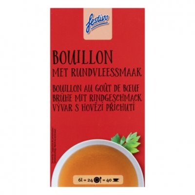 Budget Huismerk Bouillon blokjes vlees smaak