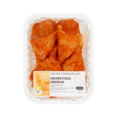 Huismerk Kipdrumsticks Gekruid 4 Stuks