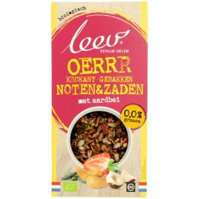 Leev Oerrr krokant aardbei