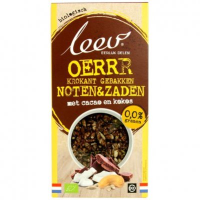 Leev Oerrr krokant cacao en kokos