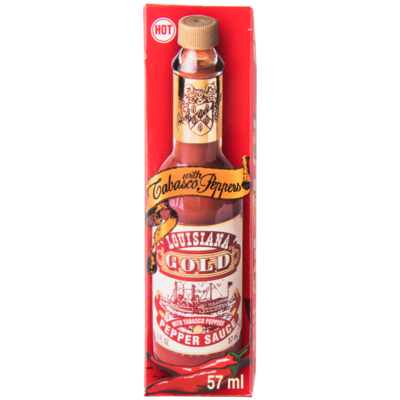 Louisiana Gold red pepper sauce