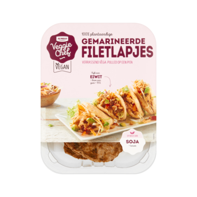 Huismerk Veggie Chef Gemarineerde Filetlapjes