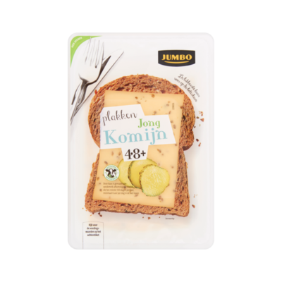 Huismerk Jong Komijn Kaas 48+ Plakken
