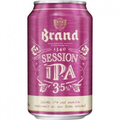 Brand Session ipa blik