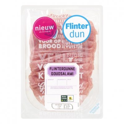 Huismerk Flinterdunne goudsalami