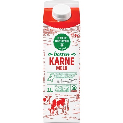Huismerk echt dichtbij karnemelk