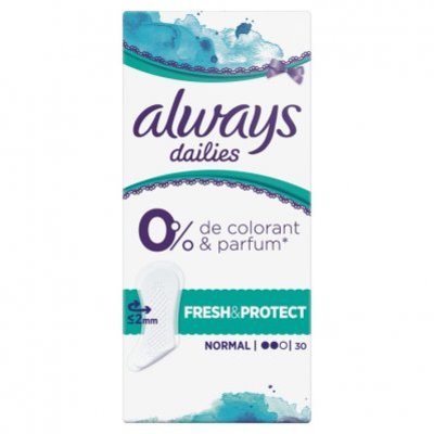 Always Inlegkruisjes 0% normal single pack