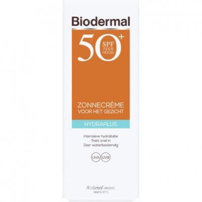 Biodermal Hydraplus zonnecreme gezicht spf 50+