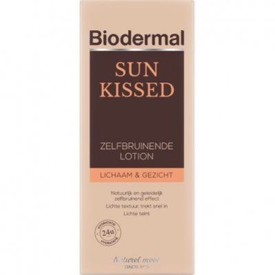 Biodermal Sun kissed zelfbruinende lotion lichaam