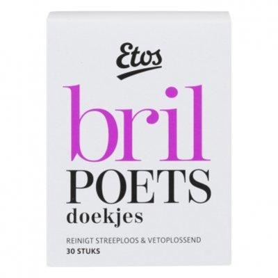 Huismerk Brilpoets doekjes