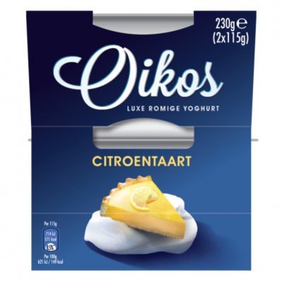 Oikos Lemon pie