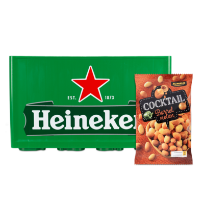 Heineken Krat en Borrelnoten