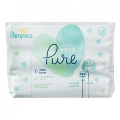 Pampers Baby Wipes Pure Protection 3 stuks