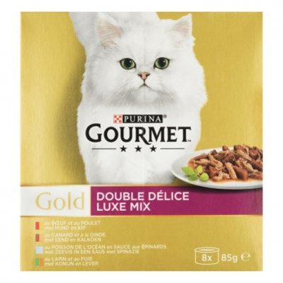 Gourmet Gold luxe mix 8-pack o.a. rund & kip