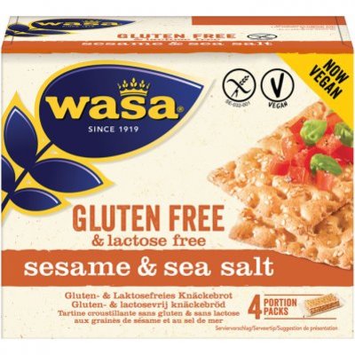 Wasa Glutenfree sesam & zeezout