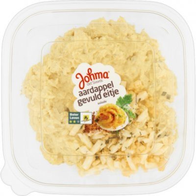 Johma Aardappel gevuld eitje salade