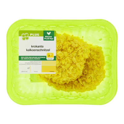 Huismerk Kalkoen krokantschnitzel