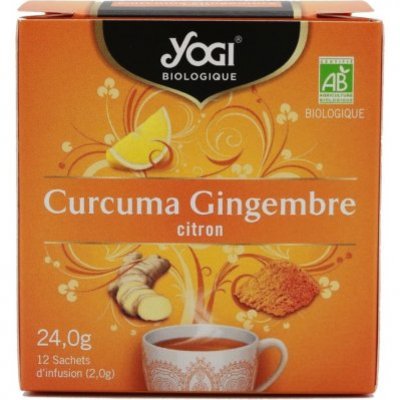 Yogi Curcuma ginger bio