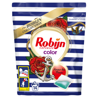 Robijn Wascapsules Color Amour des Fleur 3 x 337 g 14 Wasbeurten