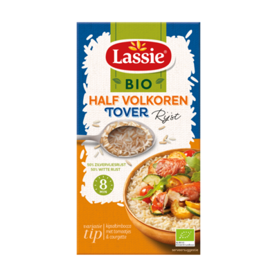 Lassie Bio Half Volkoren Toverrijst