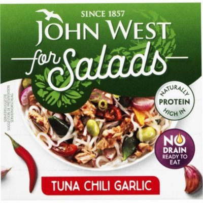 John West Tuna for salads chili & garlic