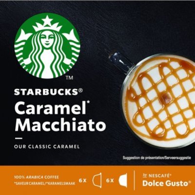Starbucks Dolce gusto caramel macchiato cups