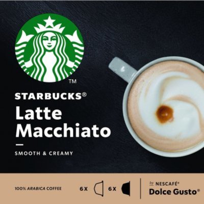 Starbucks Dolce gusto latte macchiato koffie cups