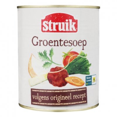 Struik Originele groentesoep