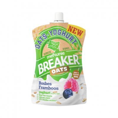 Melkunie Breaker oats framboos bosbes