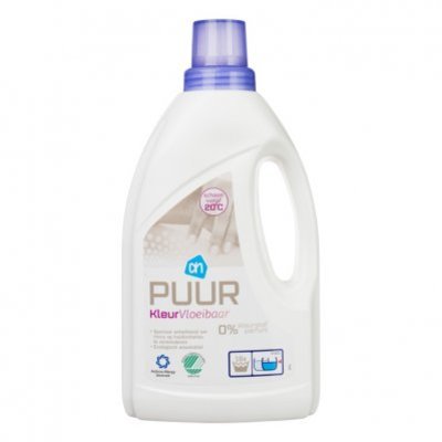 Huismerk Puur wasmiddel kleur