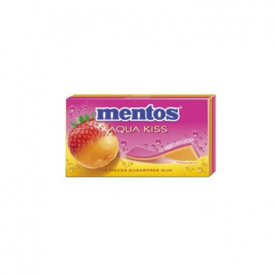 Mentos Gum Aqua kiss strawberry-mandarin