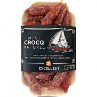 Huismerk Mini crocq naturel