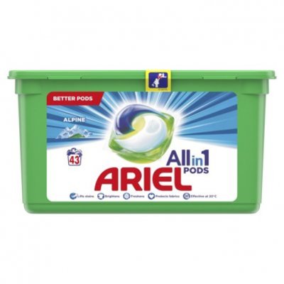 Ariel Allin1 pods alpine wasmiddelcapsules