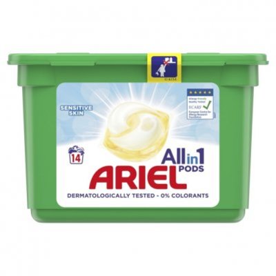 Ariel Allin1 pods sensitive wasmiddel