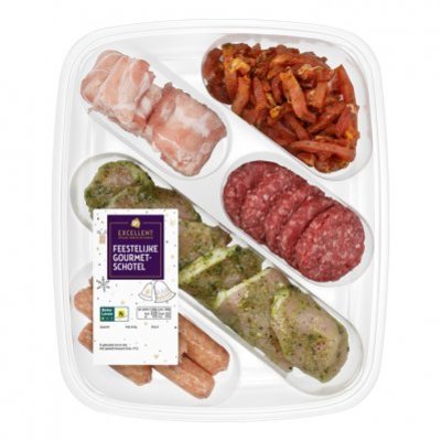 Huismerk Feestelijke gourmetschotel