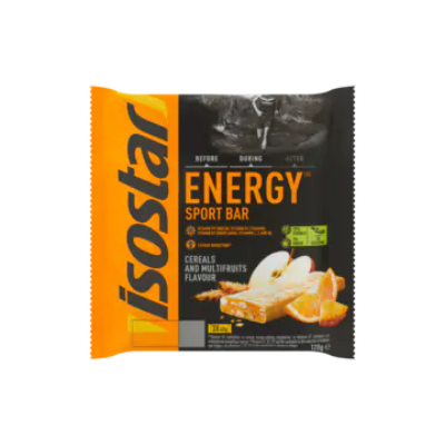 Isostar Energy Sport Bar Cereals and Multifruits Flavour