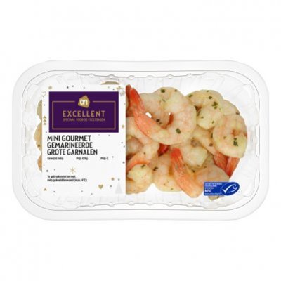 Huismerk Mini gourmet gemarineerde garnalen