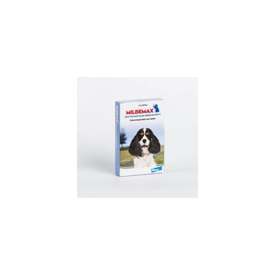 Milbemax Hond Klein/puppy (0,5 - 10 Kg), 2 Tabletten
